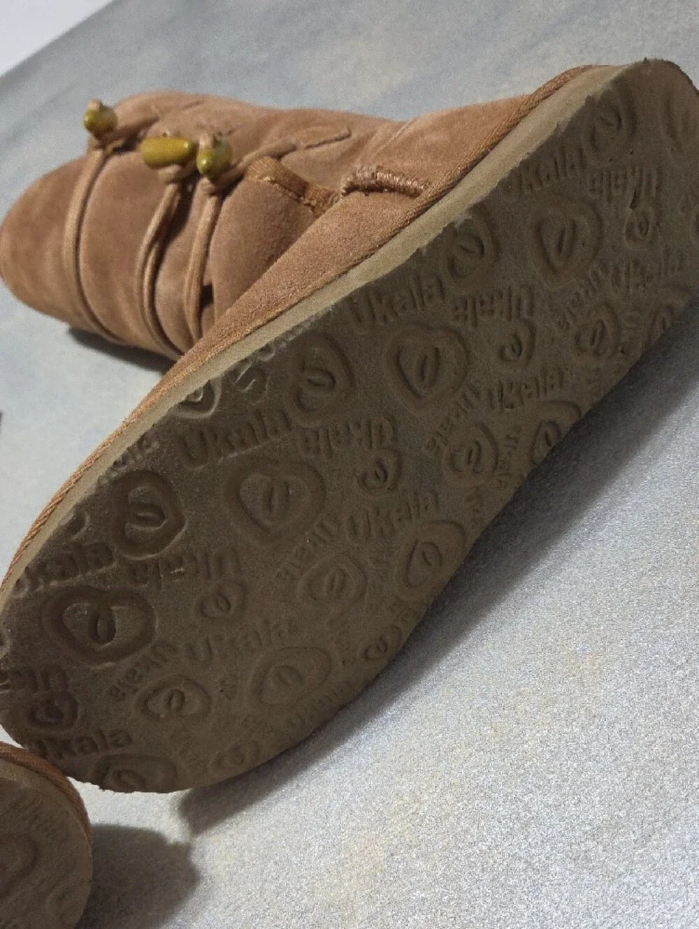 Classic Tall Suede Winter Boots with Fleece Lining - Chestnut